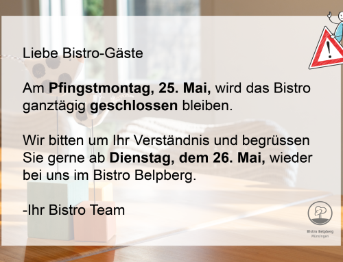 Spezialöffnungszeiten Pfingstmontag